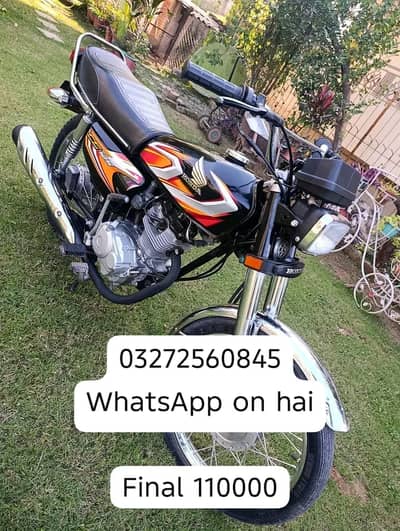 Honda CG 125 2022 Model | Islamabad Registered | First Owner