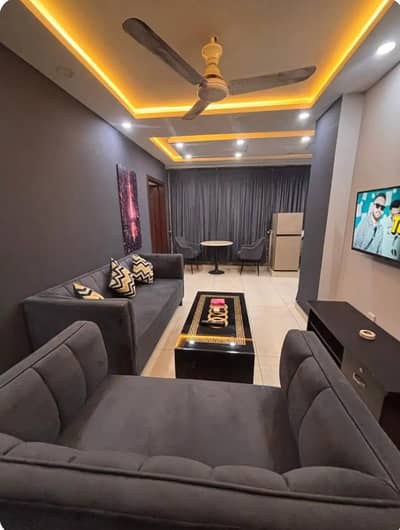 One Bed Apartment Luxury Fully Furnished for Rent in Bahria Town Lahore