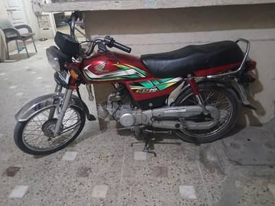 Honda cd 70cc Totel is in original condition