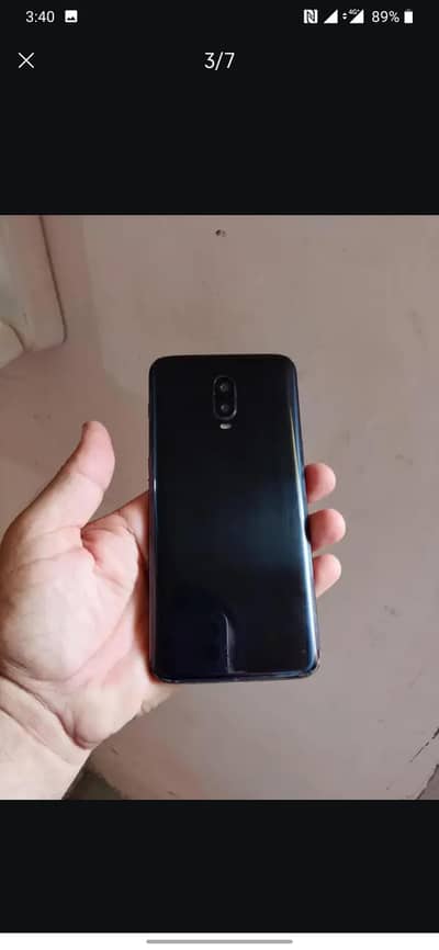 One Plus 6T dual sim touch glass minor crack no faltt 8/128