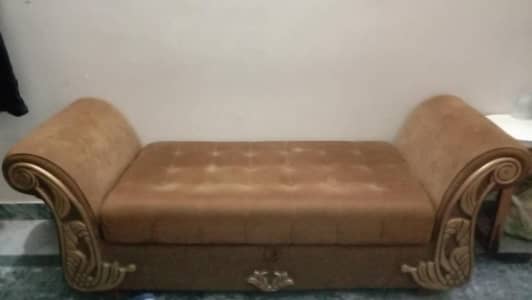 Royal Carved  Bench, deewan