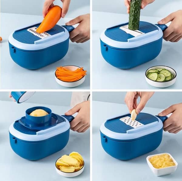 10 in 1 Multifunctional Vegetable Cutter Chopper Slicer