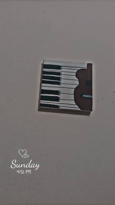 handmade acrylic canvas painting