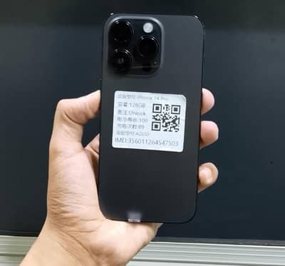 Apple iPhone 14 Pro 128 GB PTA DUAL E SIM. . .