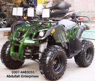 7 no. 125cc Dubai import recondition used ATV Quad Bike for sale