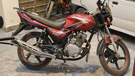 United US 125 Deluxe – Red – For Sale