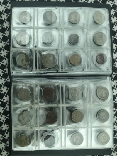 Old Pakistani Coins album