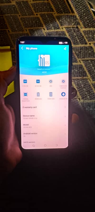 Tecno spark 6 go
