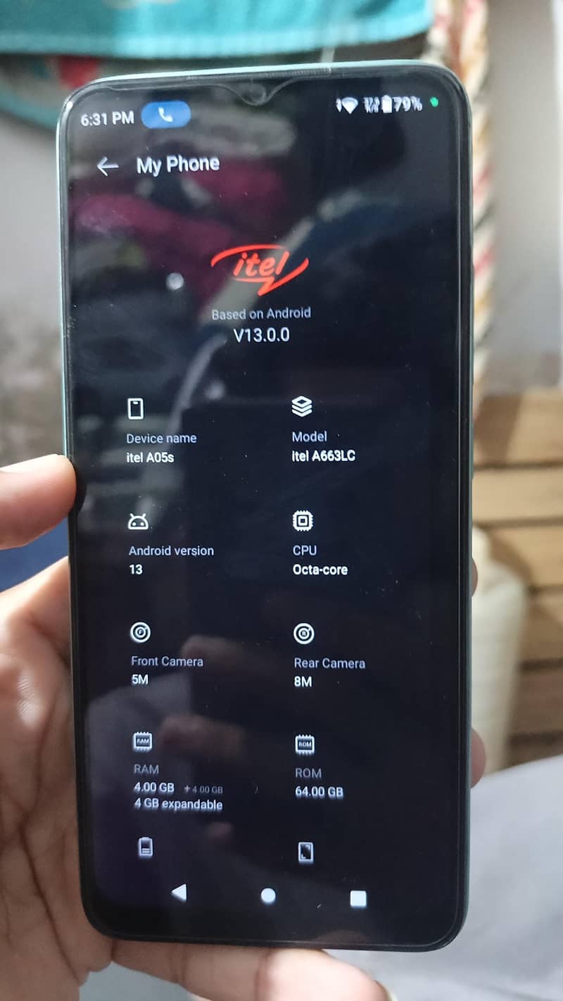 Itel A05s 0
