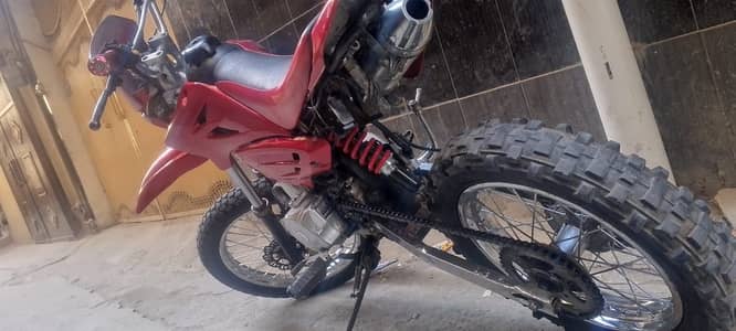 Trail bike 110cc engine