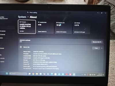 Lenovo core i5 10 generation 4gm ram 256gb ssd