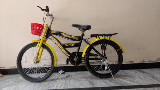 Power Bike Stylish Bicycle – Basket, Rear Carrier & Stand