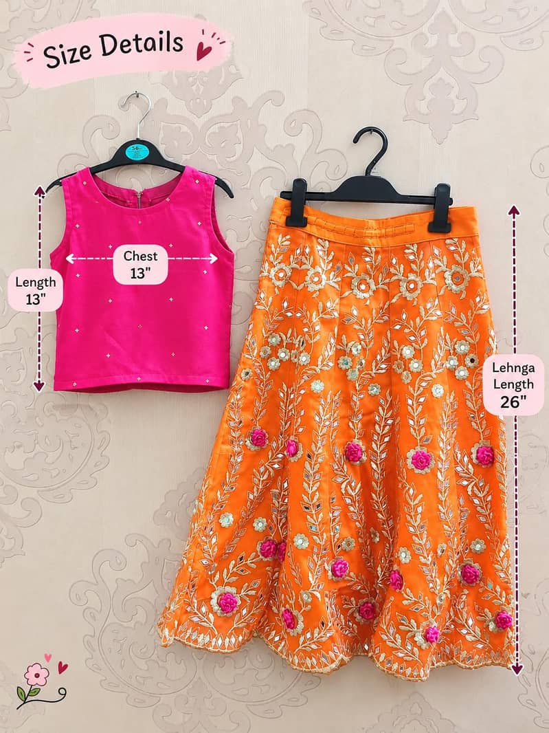 fancy lehnga for age 5 to 6 years - Kids Clothes - 1121015891