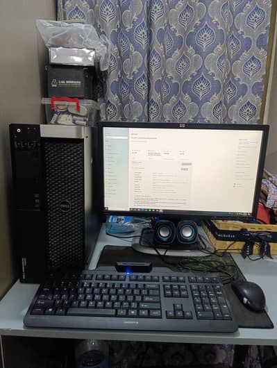 Dell Precision T3600 Xeon E5-2620 complete setup for sale with LCD