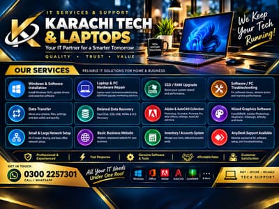 KARACHI TECH & LAPTOPS