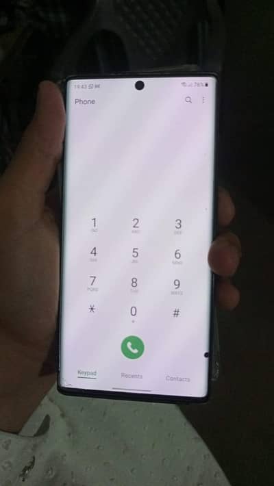 Samsung Mobile Note 10 Ram 12GB Storage 256GB 10/9 Condition