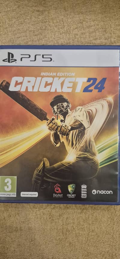 PS 5 cricket 24 for sale