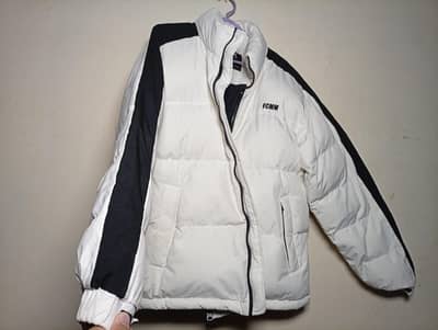 FCMM White Puffer Jacket - Excellent Condition. "
