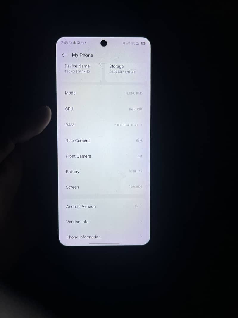 Tecno KM5 3