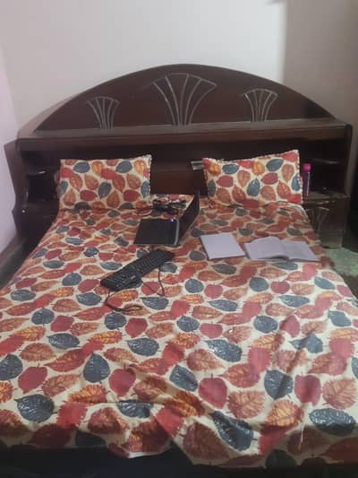 Pure Wooden Double Bed for sale