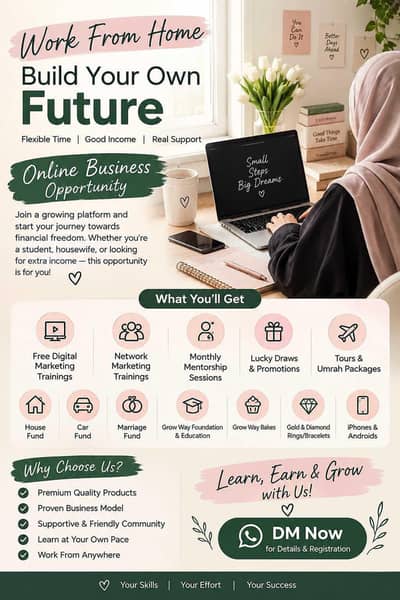 Online Business Opportunity – Work From Home