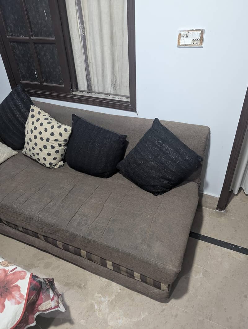 6 Seater L Shape sofa 1