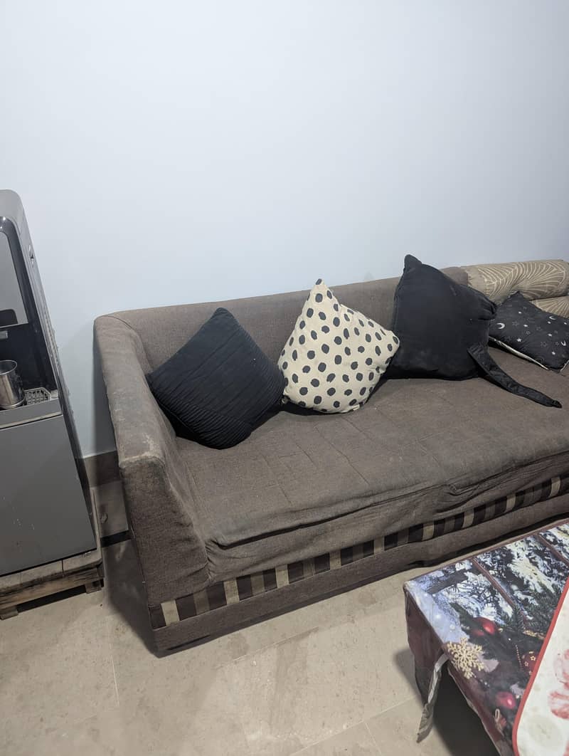 6 Seater L Shape sofa 5