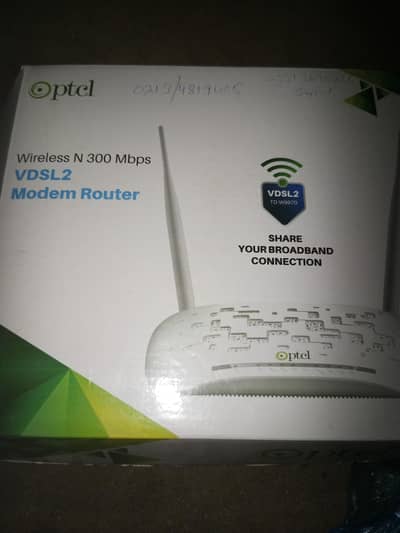 Wireless N 300 Mbps VDSL2 Modem Router