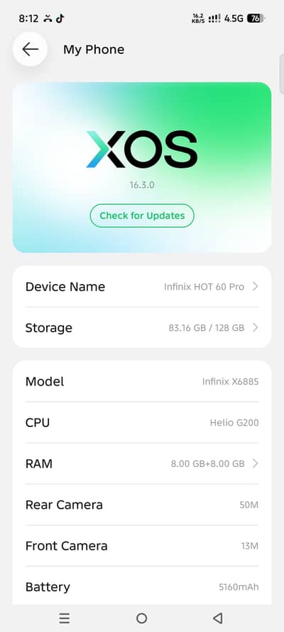 Infinix Hot 60 Pro Box pack guranti rehty hogye Only Sale Call Our Wha