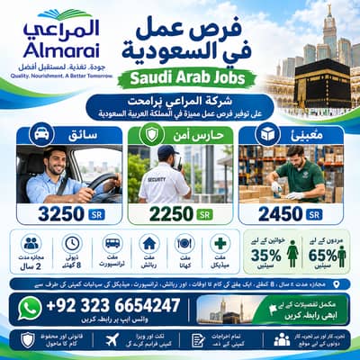 Jobs in Saudia, job in Makkah, Company staff Visa, opportunity, Offer