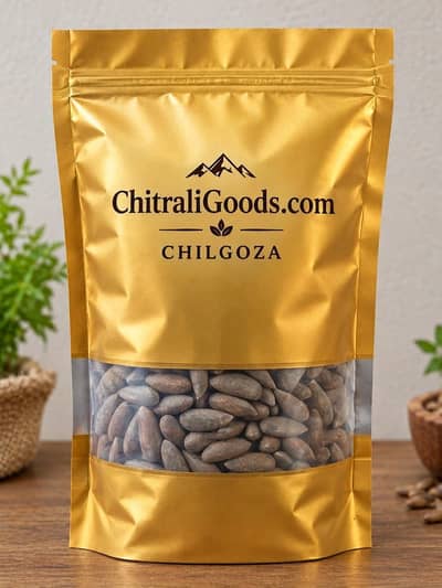 Fresh roasted chilgoza 1kg pinenuts product of 2026