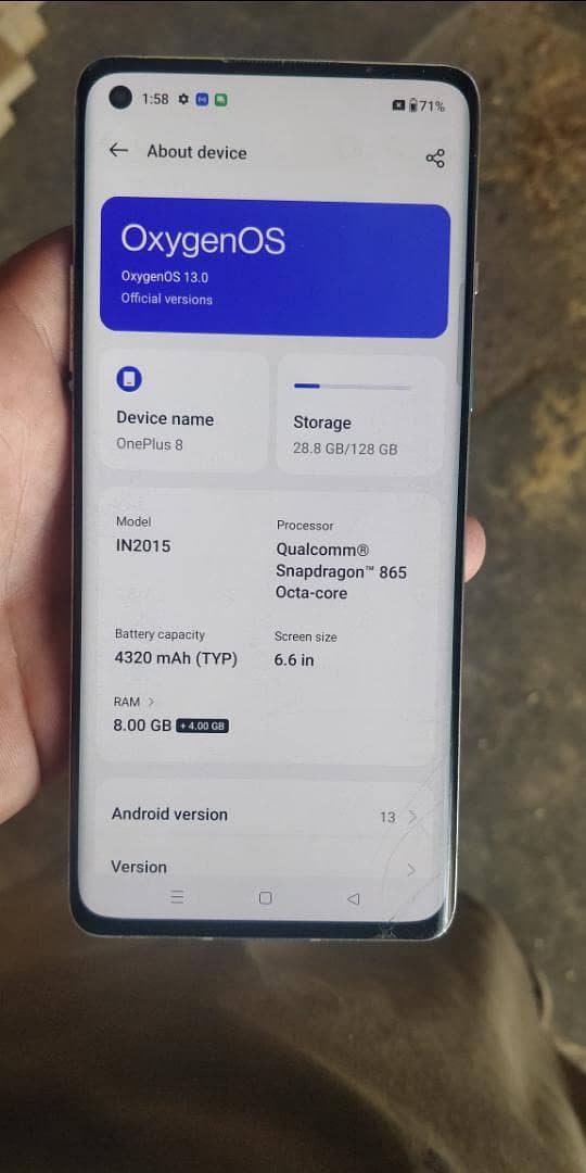 One Plus 8 1