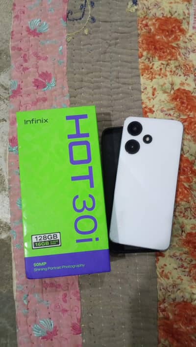 Infinix Hot 30i - 8GB/128GB with Box - Good Condition