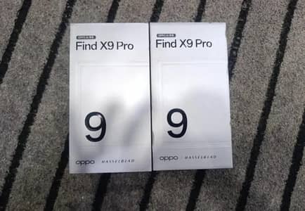 oppo find X9 pro X9s pro official pta all colour available