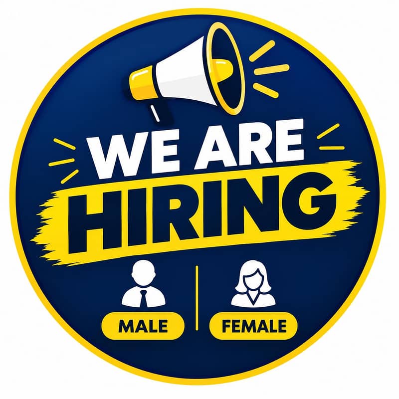 We Are Hiring 0