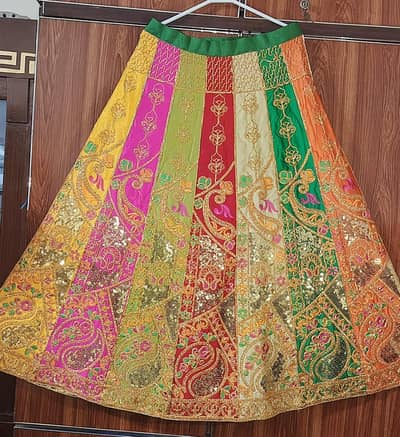 Mehndi ka Bridle Lehenga