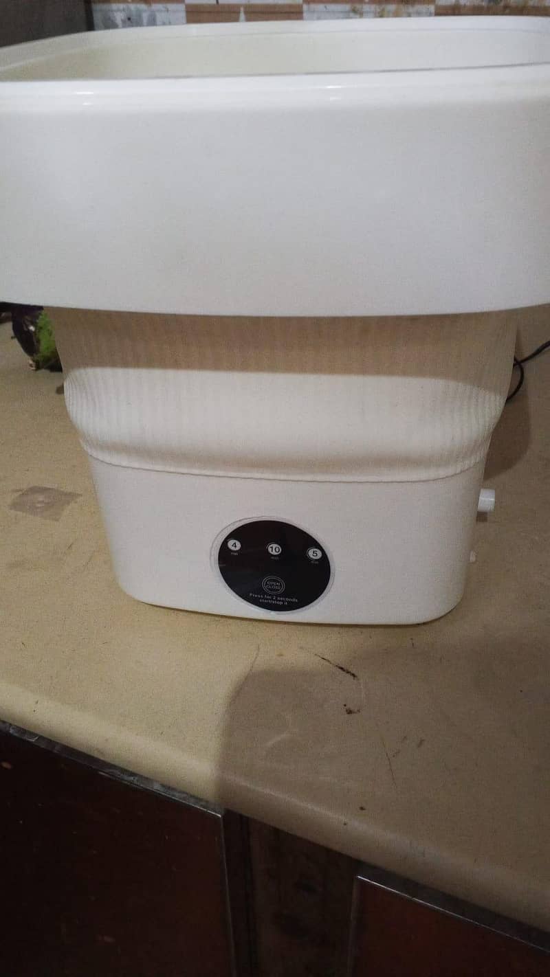 Mini foldable washing machine 10l 1
