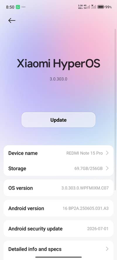 Xiaomi Redmi Note 15 Pro
