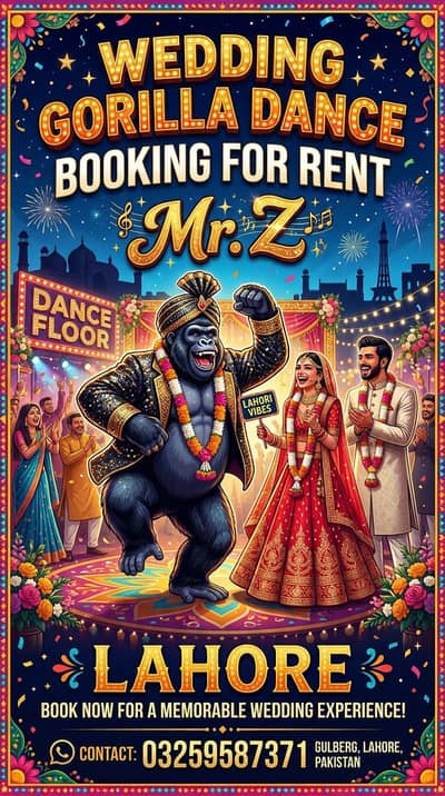 Gorilla Dance For Weddings