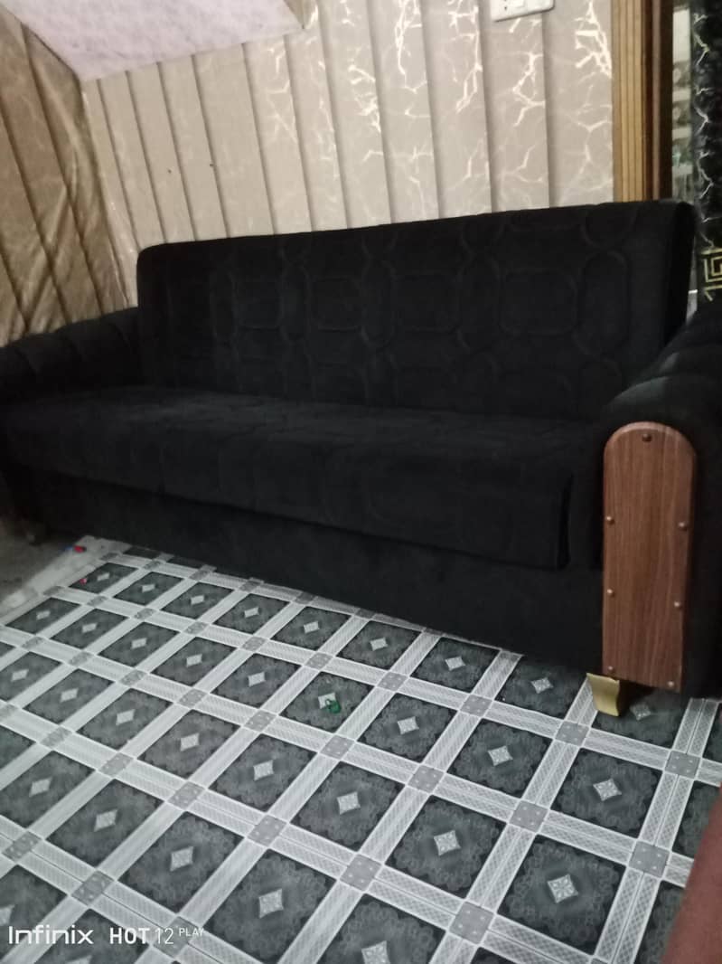 3 seater Sofa cum bed 1