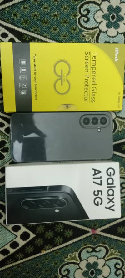 Samsung Mobile A17 5g variant complete Box PTA Official Approved