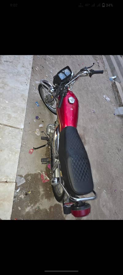Honda CG125 S*  Self start 5 ghair