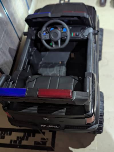 Police jeep