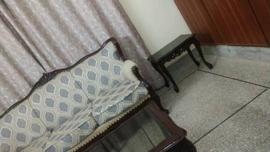 sofa set with 02 side table and 1 centre table