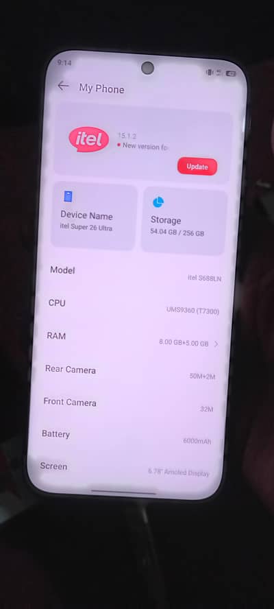 Itel super 26 Ultra