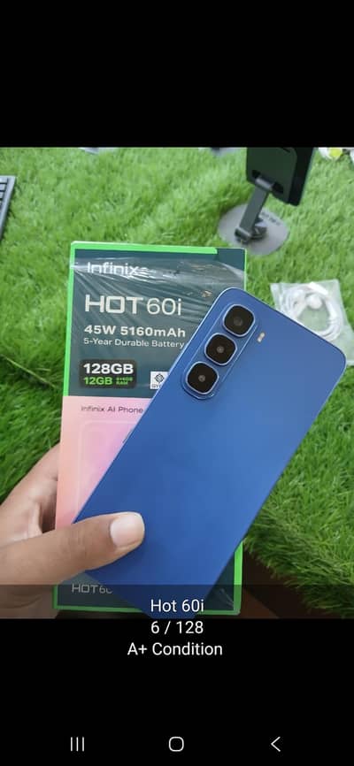 Infinix Hot 60i 6/128 Full box 10/10