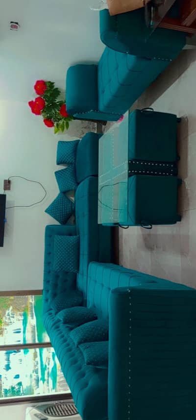 l shaped sofa set with 2 seater couch