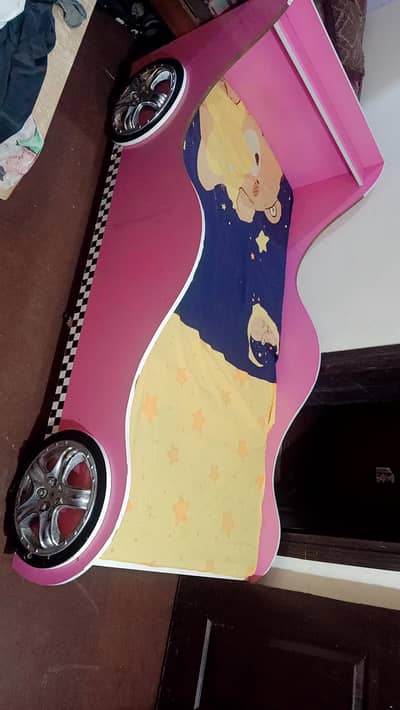 Kids wooden bed