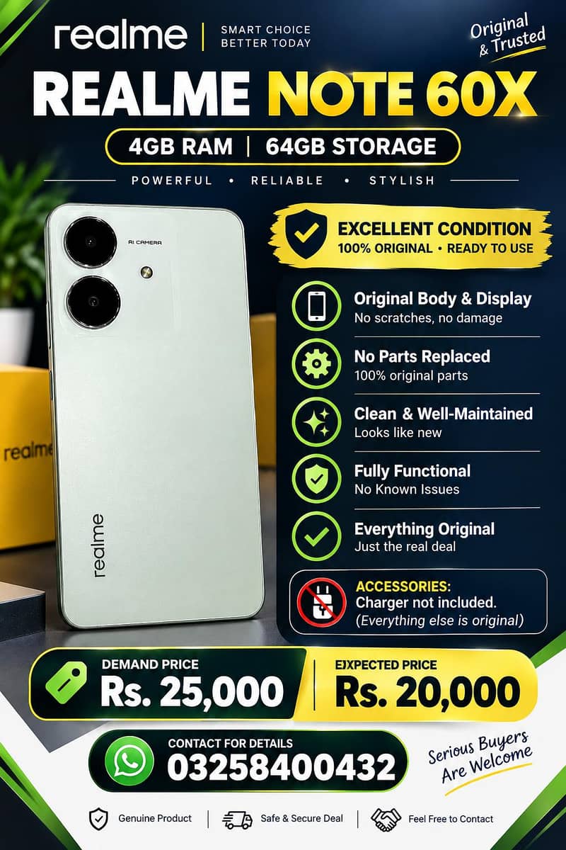 Realme Note 60x 1