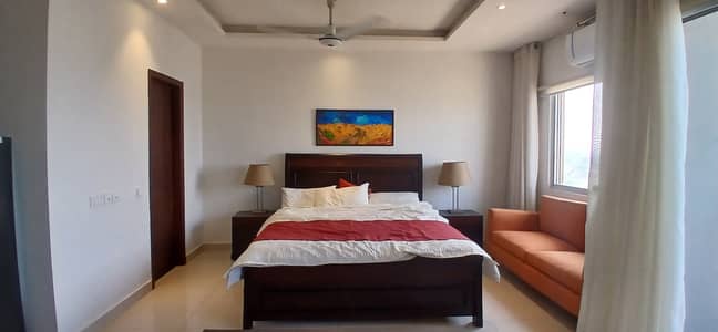 Luxurious 1-Bedroom Studio Furnished Residential Apartment With Top-Notch Amenities Available For Rent Near DHA